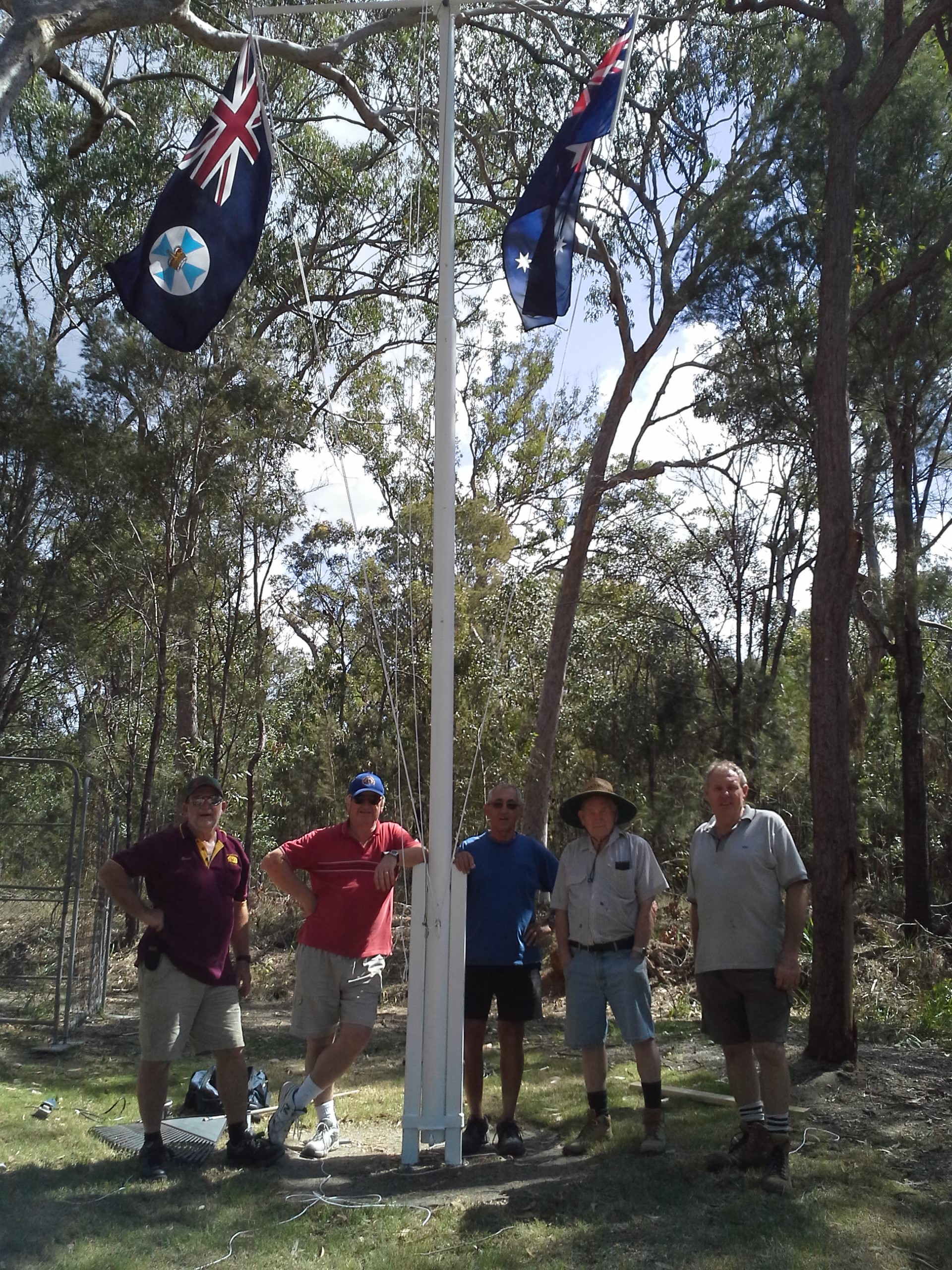Flag Pole Refurbishment